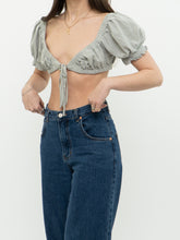 Load image into Gallery viewer, Modern x Pistachio Cropped Babydoll Top (S, M)
