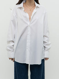 Vintage x ROBERTO CAVALLI White Cotton Buttonup (XS-XL)