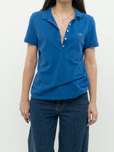 Load image into Gallery viewer, Vintage x Made in Peru x LACOSTE Blue Collared Shirt (M, L)