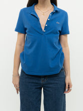 Load image into Gallery viewer, Vintage x Made in Peru x LACOSTE Blue Collared Shirt (M, L)