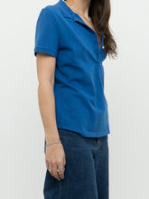 Load image into Gallery viewer, Vintage x Made in Peru x LACOSTE Blue Collared Shirt (M, L)