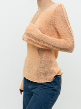 Load image into Gallery viewer, Vintage x FORNARI Pale Orange Knit Sweater (XS-S)