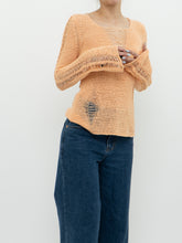 Load image into Gallery viewer, Vintage x FORNARI Pale Orange Knit Sweater (XS-S)