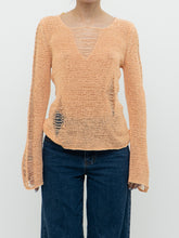 Load image into Gallery viewer, Vintage x FORNARI Pale Orange Knit Sweater (XS-S)