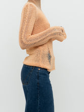 Load image into Gallery viewer, Vintage x FORNARI Pale Orange Knit Sweater (XS-S)