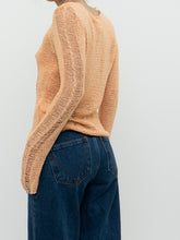 Load image into Gallery viewer, Vintage x FORNARI Pale Orange Knit Sweater (XS-S)