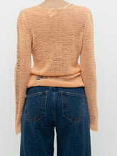 Load image into Gallery viewer, Vintage x FORNARI Pale Orange Knit Sweater (XS-S)