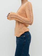 Load image into Gallery viewer, Vintage x FORNARI Pale Orange Knit Sweater (XS-S)