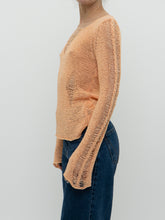 Load image into Gallery viewer, Vintage x FORNARI Pale Orange Knit Sweater (XS-S)