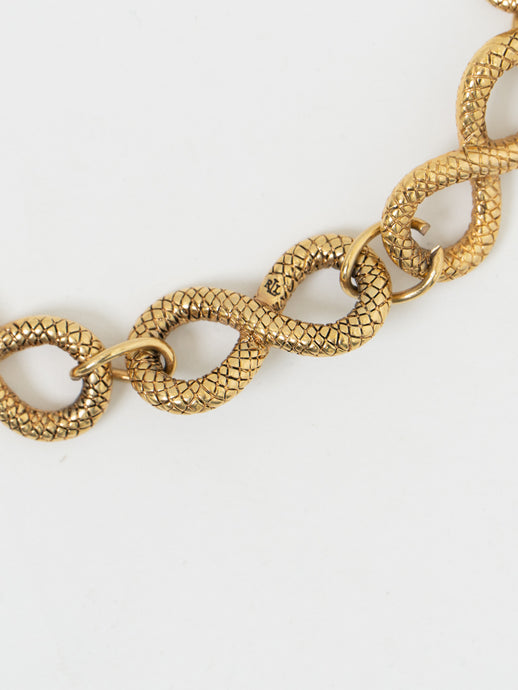 Vintage x RALPH LAUREN Gold-plated Snake Necklace