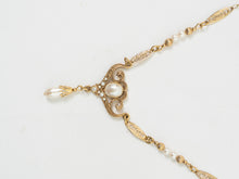 Load image into Gallery viewer, Vintage x 1928 Pearl, Gold-plated Delicated Drop Necklace
