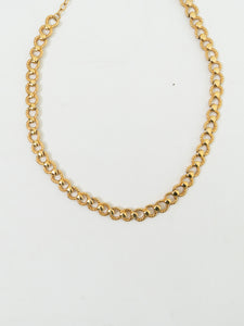 Vintage x D'ORLAN Gold Textured Chunky Choker