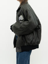 Load image into Gallery viewer, Vintage x PLANET HOLLYWOOD Beverly Hills Black Leather Bomber (S-L)