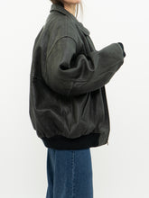 Load image into Gallery viewer, Vintage x PLANET HOLLYWOOD Beverly Hills Black Leather Bomber (S-L)