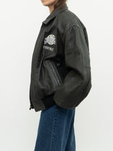 Load image into Gallery viewer, Vintage x PLANET HOLLYWOOD Beverly Hills Black Leather Bomber (S-L)