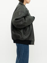 Load image into Gallery viewer, Vintage x PLANET HOLLYWOOD Beverly Hills Black Leather Bomber (S-L)