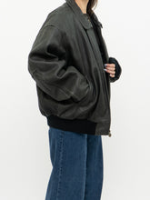 Load image into Gallery viewer, Vintage x PLANET HOLLYWOOD Beverly Hills Black Leather Bomber (S-L)