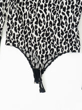 Load image into Gallery viewer, WOLFORD x B&amp;W Leopard Bodysuit (XS, S)