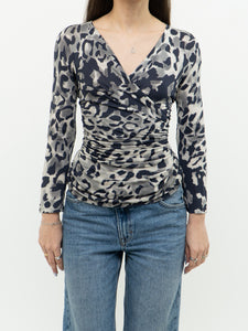 Vintage x Made in Italy x MAX MARA Leopard Top (S, M)