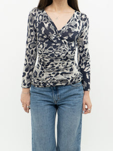 Vintage x Made in Italy x MAX MARA Leopard Top (S, M)