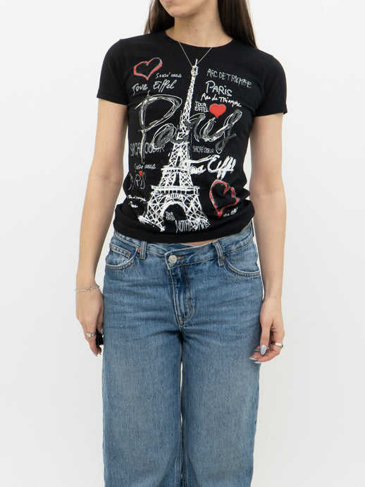 Paris x Baby Tee (XS, S)