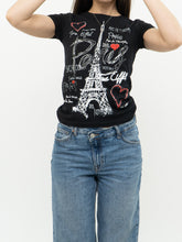 Load image into Gallery viewer, Paris x Baby Tee (XS, S)