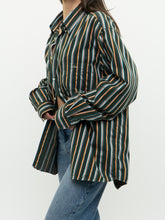 Load image into Gallery viewer, Vintage x LACOSTE Cotton Striped Green Buttonup (XS-XL)