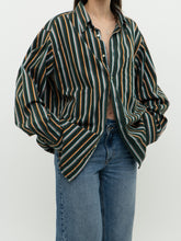 Load image into Gallery viewer, Vintage x LACOSTE Cotton Striped Green Buttonup (XS-XL)