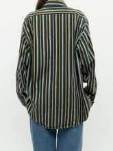 Load image into Gallery viewer, Vintage x LACOSTE Cotton Striped Green Buttonup (XS-XL)