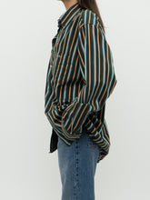 Load image into Gallery viewer, Vintage x LACOSTE Cotton Striped Green Buttonup (XS-XL)