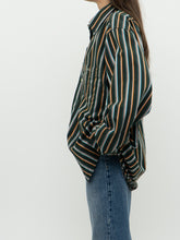 Load image into Gallery viewer, Vintage x LACOSTE Cotton Striped Green Buttonup (XS-XL)