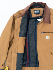 CARHARTT x Deadstock Detroit Camel Lined Jacket (L, XL)