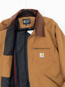 CARHARTT x Deadstock Detroit Camel Lined Jacket (L, XL)