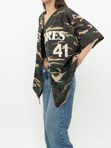 Vintage x Made in USA x PADRES Camo Baseball Jersey (XS-XL)