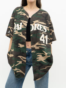 Vintage x Made in USA x PADRES Camo Baseball Jersey (XS-XL)