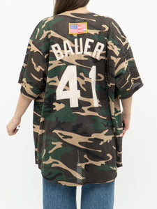 Vintage x Made in USA x PADRES Camo Baseball Jersey (XS-XL)