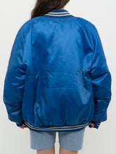 Load image into Gallery viewer, Vintage x CHALK LINE 92&#39; Blue Jays World Series Satin Bomber (S-L)