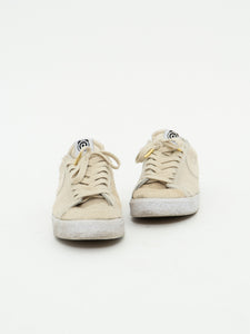 NIKE x BEARBRICK Cream Pony Hair Skate Shoe (10.5M)