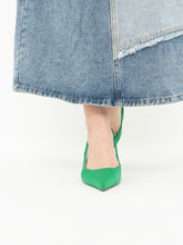 Load image into Gallery viewer, Zara x Green Heels (7.5, 8)