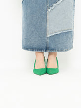 Load image into Gallery viewer, Zara x Green Heels (7.5, 8)