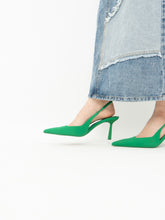 Load image into Gallery viewer, Zara x Green Heels (7.5, 8)