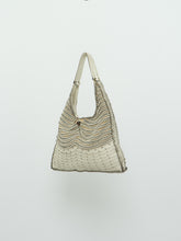 Load image into Gallery viewer, Vintage x TRUE RELIGION Cream Leather Textured Purse