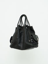 Load image into Gallery viewer, Vintage x LUCE Black Leather Cinched Purse