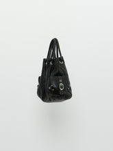 Load image into Gallery viewer, Vintage x LUCE Black Leather Cinched Purse