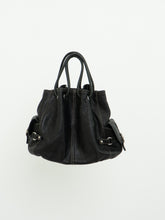 Load image into Gallery viewer, Vintage x LUCE Black Leather Cinched Purse