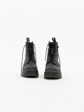 Load image into Gallery viewer, DOC MARTENS x Black Heeled Boot (7, 7.5)