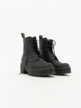 Load image into Gallery viewer, DOC MARTENS x Black Heeled Boot (7, 7.5)