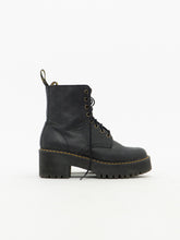 Load image into Gallery viewer, DOC MARTENS x Black Heeled Boot (7, 7.5)