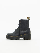 Load image into Gallery viewer, DOC MARTENS x Black Heeled Boot (7, 7.5)