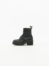 Load image into Gallery viewer, DOC MARTENS x Black Heeled Boot (7, 7.5)